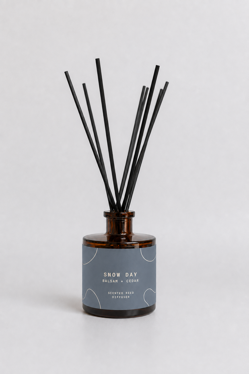Home Scent Reed Diffuser | Snow Day | Balsam + Cedar