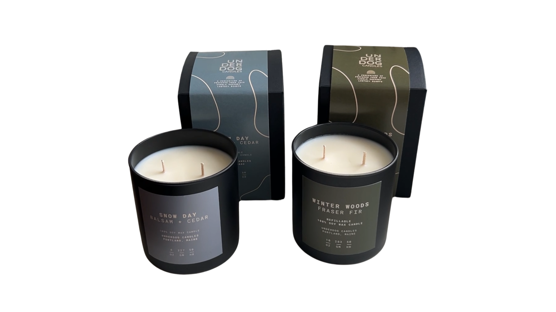 Refillable Holiday Candle Bundle