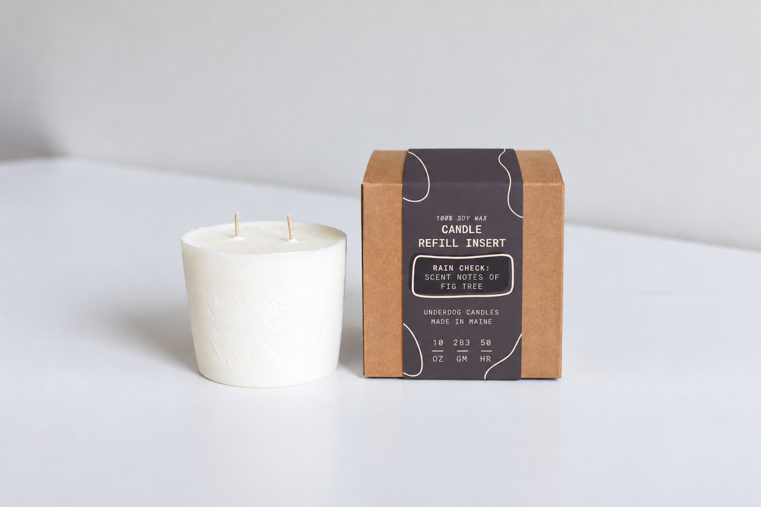 Candle Refill Insert: Rain Check | Fig Tree