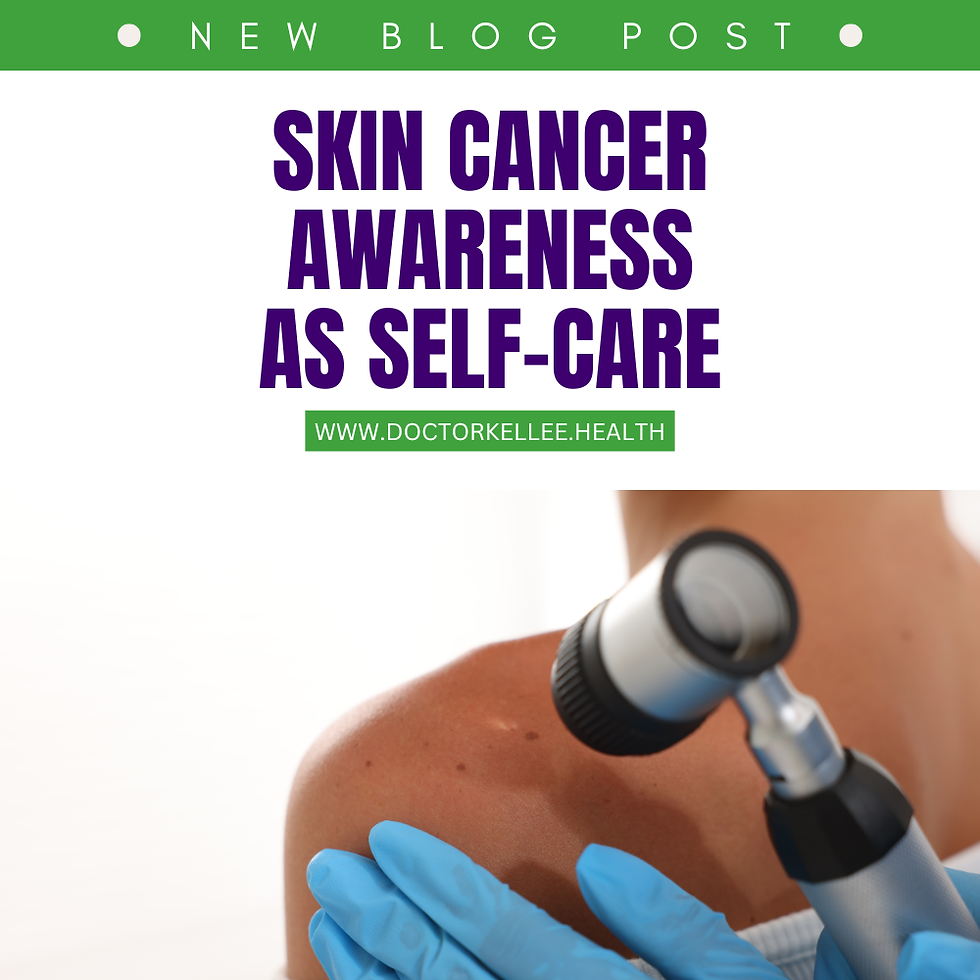 moles on a person's shoulder being examined with a magnifying tool