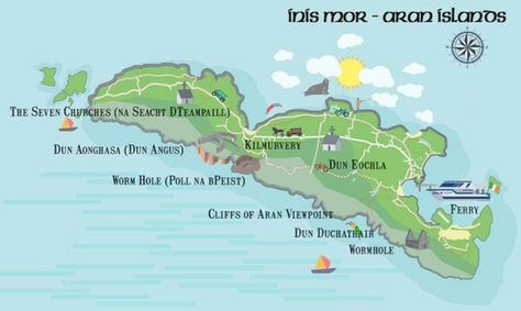 Ireland (PC) - (AL 7) A three day self directed tour of the highlights of Inis Mór, Western Ireland.