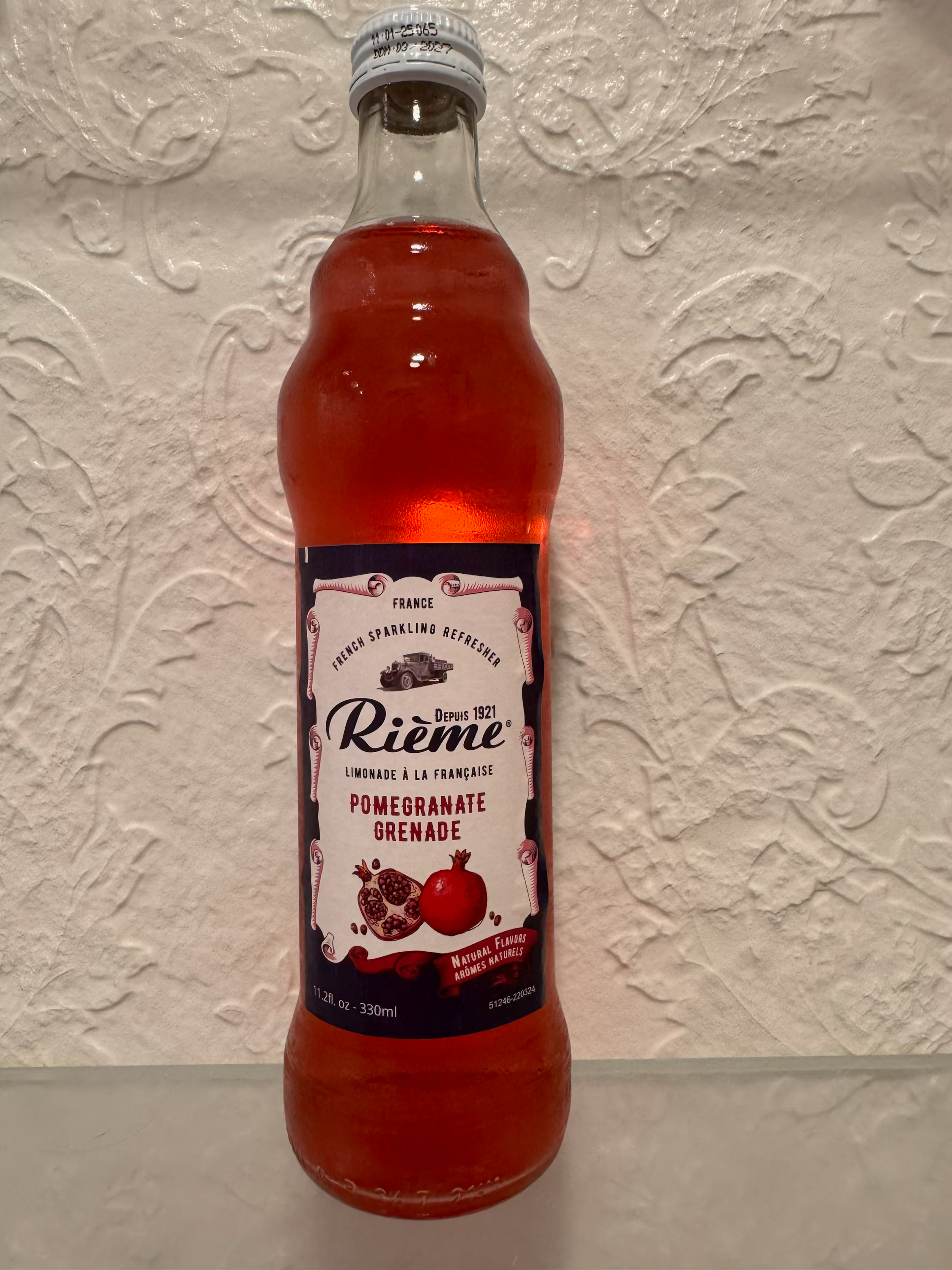 Rieme- Pomegranate Lemonade 11.2 fl oz (330 ml)