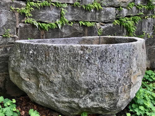 Massive 18th‑Century French Granite Trough | Joseph Stannard Antiques and Design