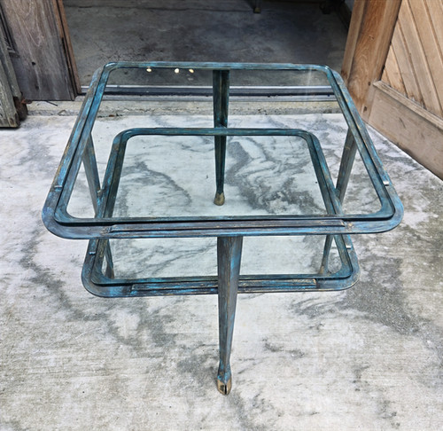 Deer-Foot Steel and Glass Coffee Table | Joseph Stannard Antiques and Design