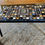 Thumbnail: Black based coffee table with colorful marble mosaic top