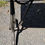 Thumbnail: Black metal garden table legs