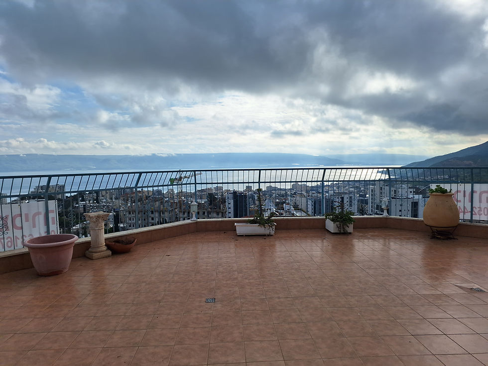 תמונה ממוזערת: In Tiberias: A rare penthouse must sale