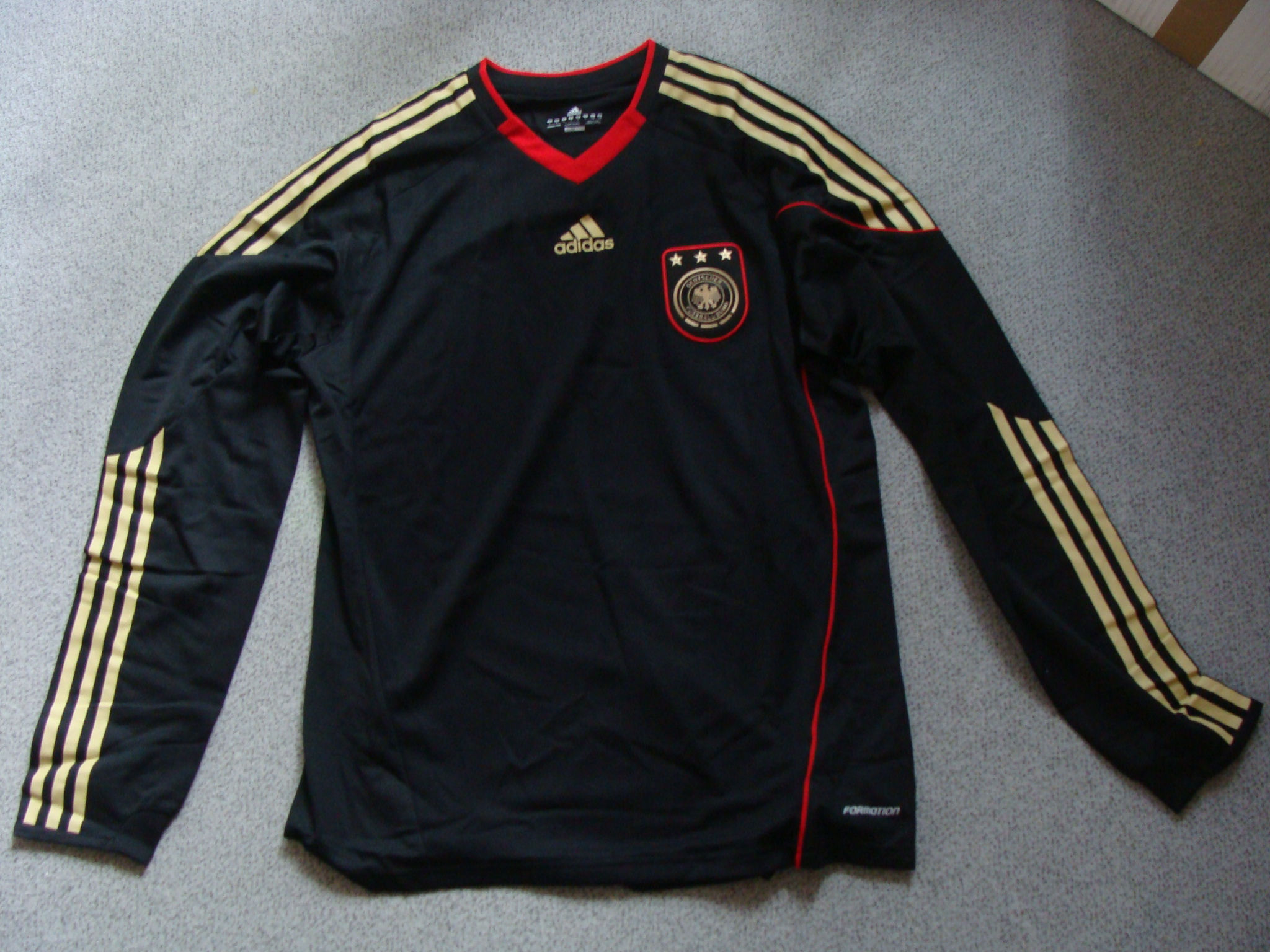 Adidas Deutschland DFB Trikot away schwarz P41459