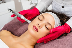 Beautiful woman receiving microneedling rejuvenation treatment. Mesotherapy. .jpg