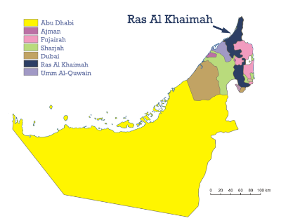 UAE Map
