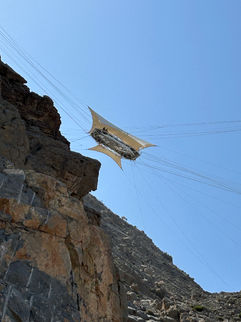 Jais Flight - najdłuższa tyrolka świata, Jebel Jais, Ras Al Khaimah, ZEA, Adventurous Camel