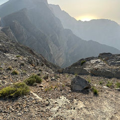Taras widokowy na Jebel Jais, Ras Al Khaimah, ZEA, Adventurous Camel