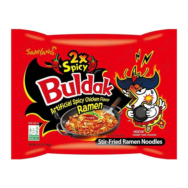 BULDAK NOODLES HOT CHICKEN 2XSPICY