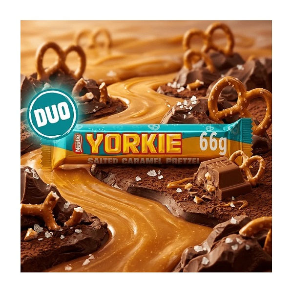 YORKIE SALTED CARAMEL PRETZEL DUO