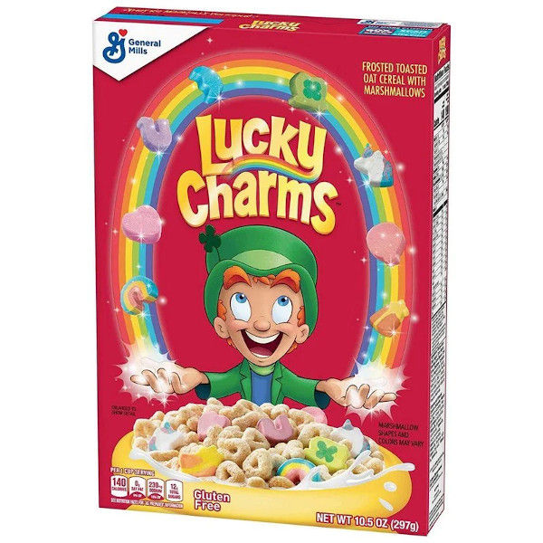 LUCKY CHARMS CEREALI CON MARSHMALLOWS