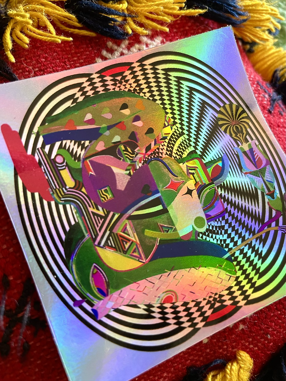 Thumbnail: Vivid dream ✨🌈✨ holographic sticker 
