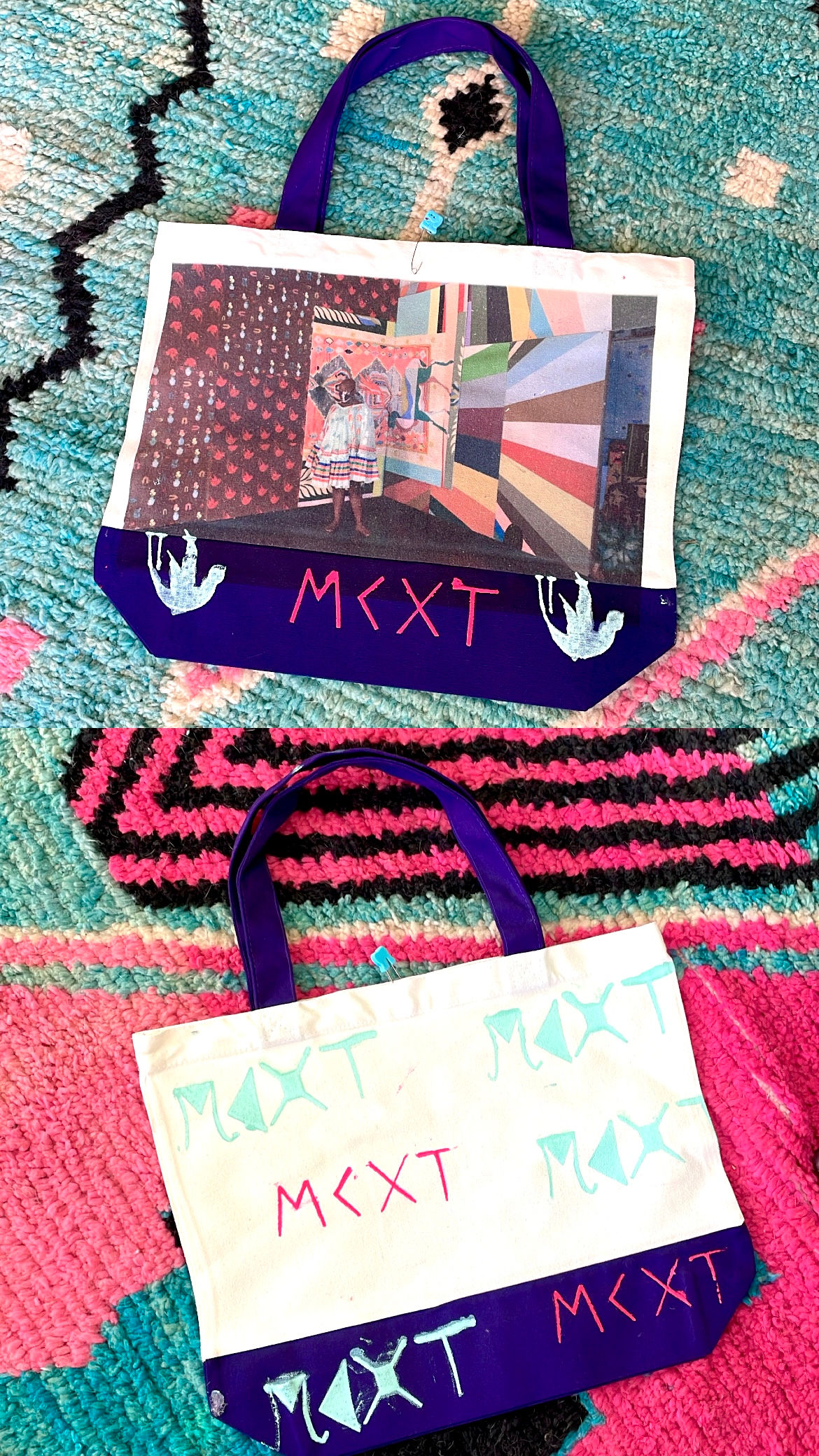 MCXT Tote Bag // large- Purple