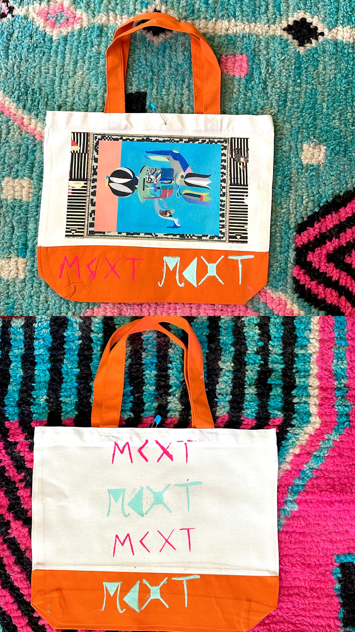 MCXT Tote Bag // Large - Orange