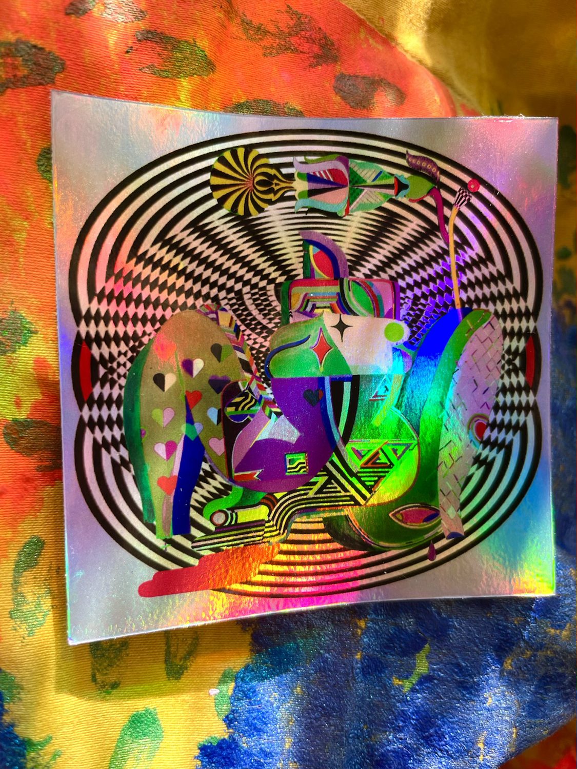 Vivid dream ✨🌈✨ holographic sticker 