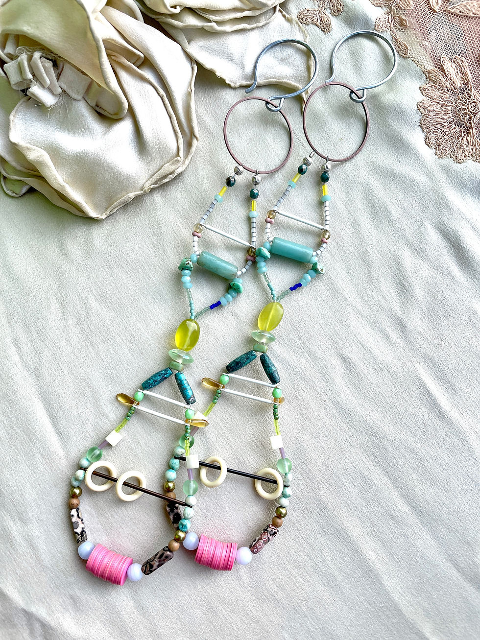 Infinite blue dream 💦gauged earrings