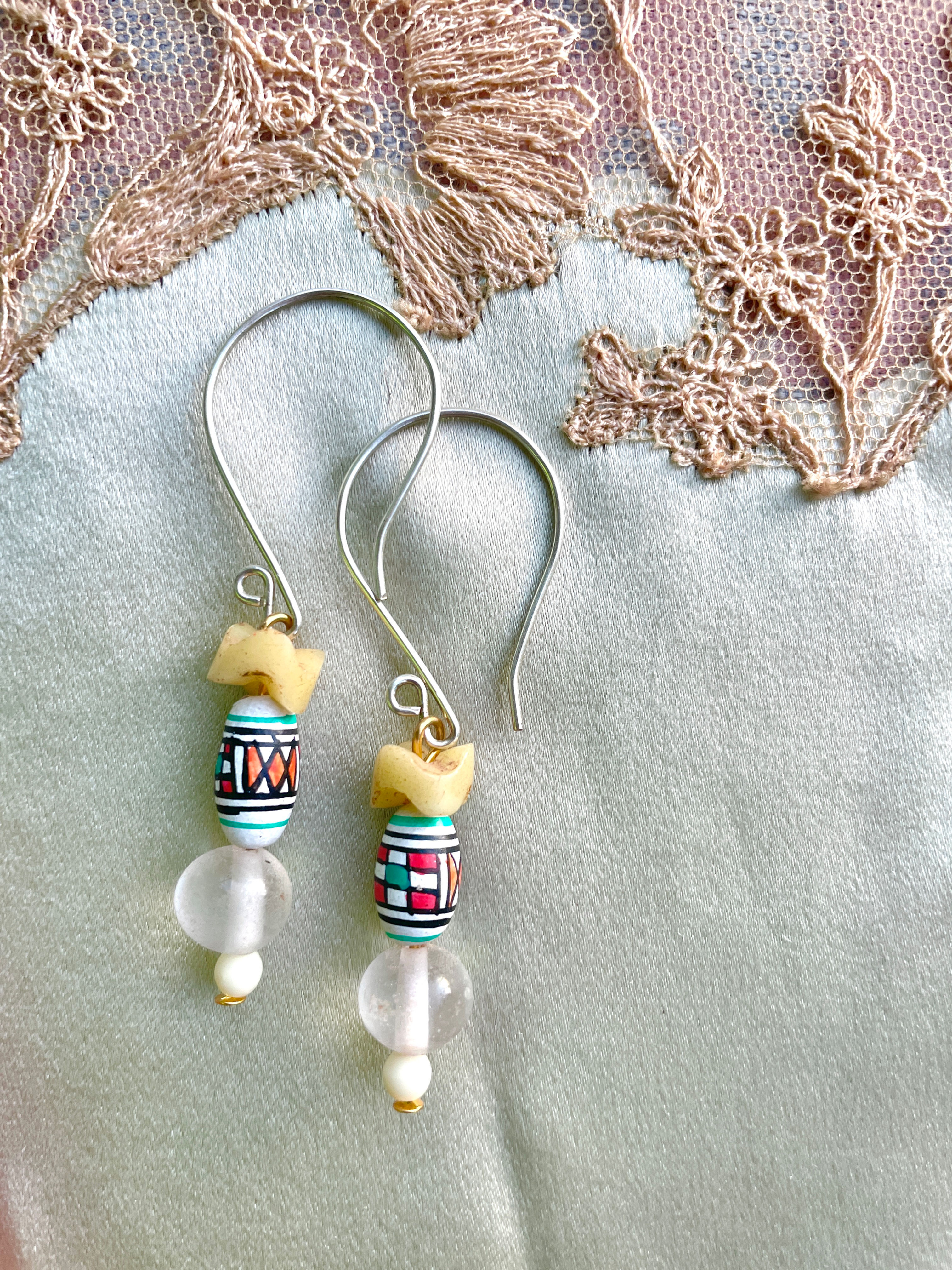Rain pot earrings 