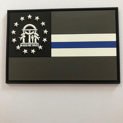 Flag Patch Thin Line GWT