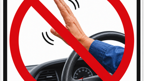 A "no waving" sign