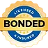 Licensed, Bonded & Insured certification seal