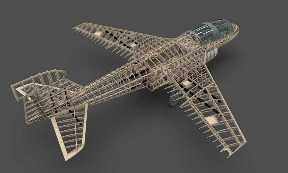 Thumbnail: EA-6B Prowler Short Kit by Custom Wings