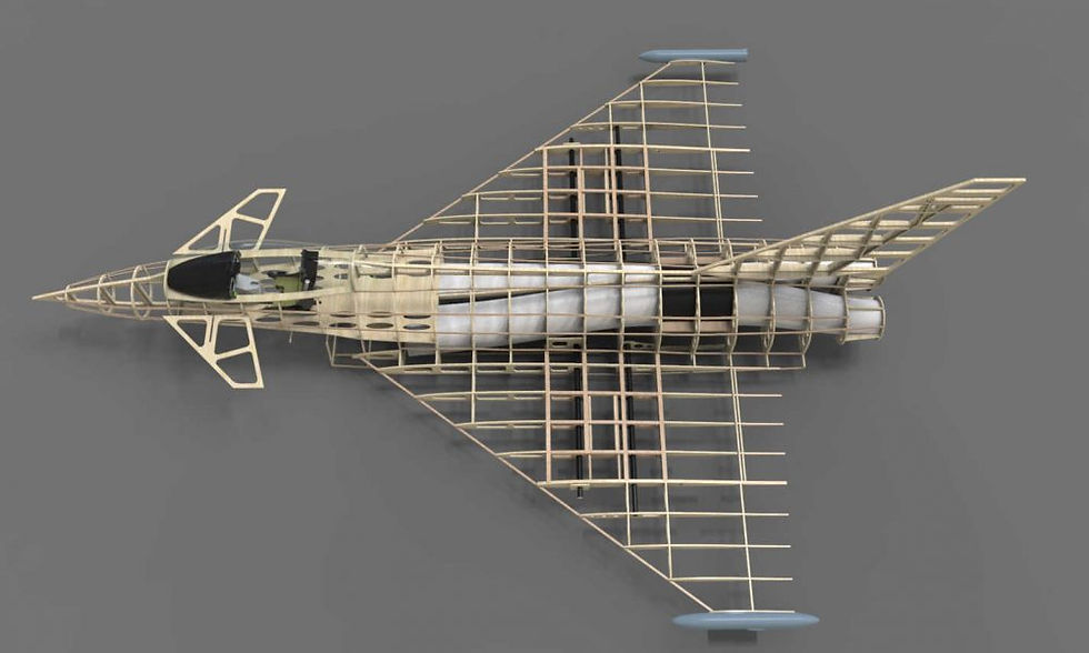 Thumbnail: EF2000 Eurofighter Short Kit 1:6 by Custom Wings