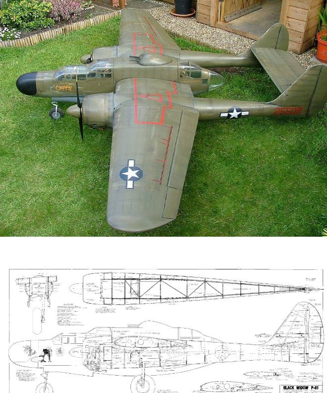Thumbnail: Ziroli P-61 Blackwidow Plan