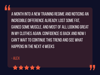 Cannot recommend Joe enough. Every aspect of his workout programme feels carefully customised and intentional, which makes a real difference to both motivation and progress. He’s incredibly knowle-2.png
