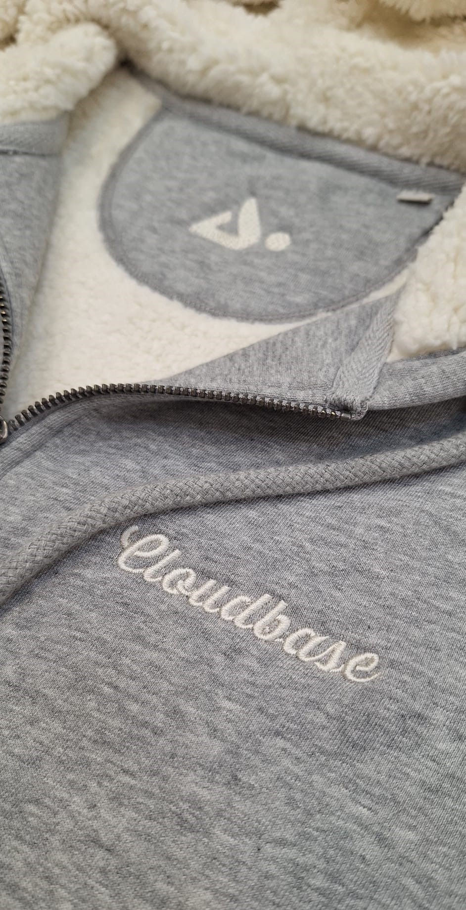 Thumbnail: Cloudbase Sherpa Zip Hoodie (Unisex fit)