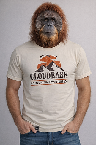 Cloudbase Clothing mountain adventure tee shirt