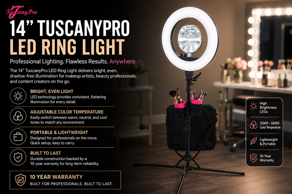 portable professional makeup lights