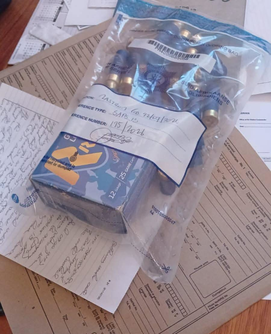 Seized Ammunition