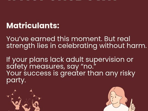 GOVERNMENT WARNS AGAINST MATRIC PENS-DOWN PARTIES