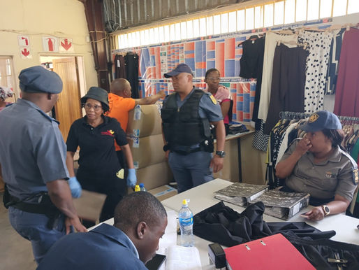 SUCCESSFUL MULTI-DISCIPLINARY OPERATION TARGETS CLOTHING FACTORIES