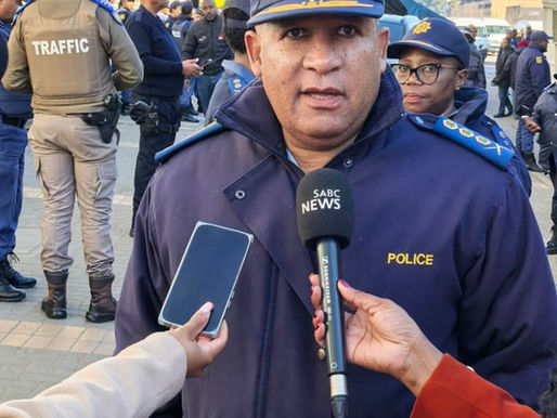 HIGH-DENSITY OPERATION BY FREE STATE SAPS LEADS TO 3116 ARRESTS
