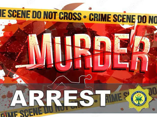 A 20-YEAR-OLD MAN IS SCHEDULED TO APPEAR IN ZASTRON MAGISTRATE'S COURT ON CHARGES OF MURDER