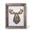 Thumbnail: Rustic Moose Mosaic – Fine Pebble Art in Repurposed Frame