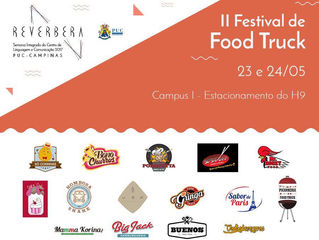 PUC-Campinas realiza 2º Festival de Food Trucks