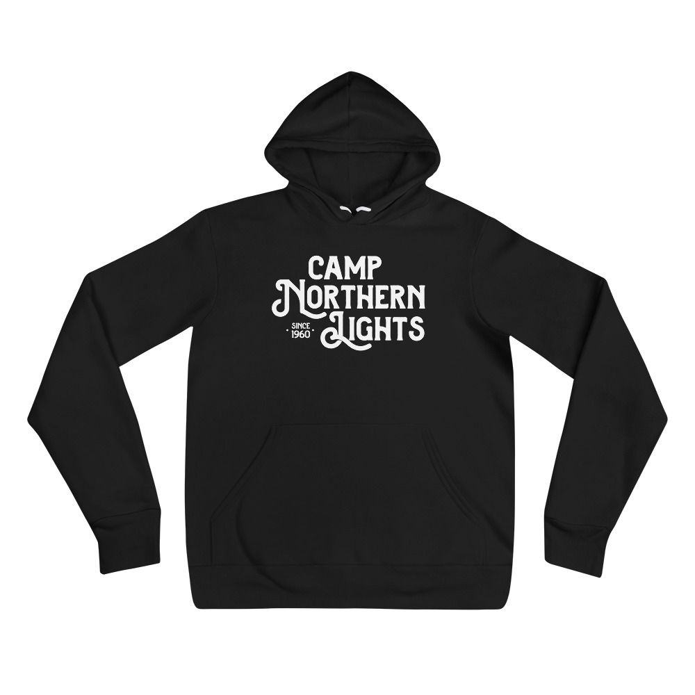 Unisex Hoodie - OG Camp Logo - White