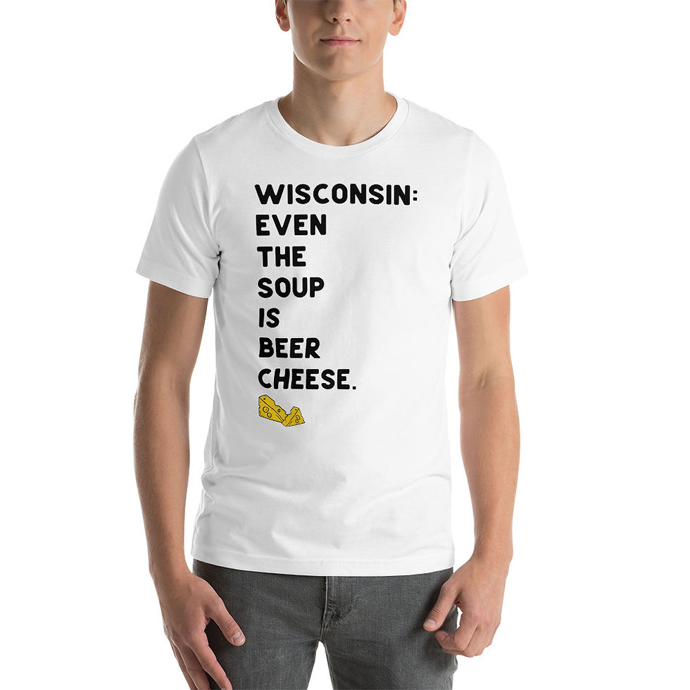 Thumbnail: Beer Cheese Soup - Short-Sleeve Unisex T-Shirt