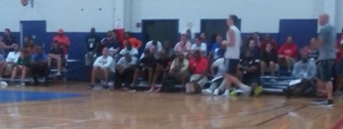 Hard work in the gym = coaches