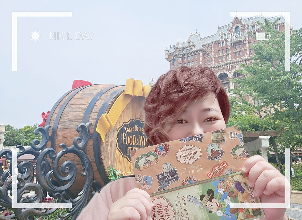 紫陽花の季節に、いざTDSへ☆