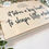 Thumbnail: Personalised teacher sign. It takes a big heart to shape little minds