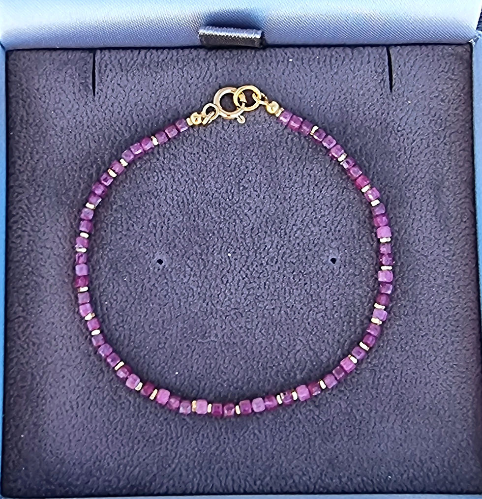 Thumbnail: PINK EPIDOT Bracelet