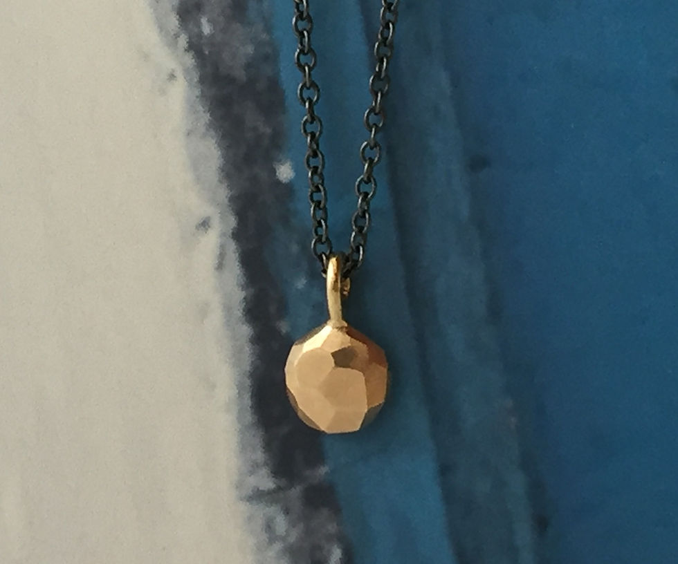 Thumbnail: GOLD ROCK pendant