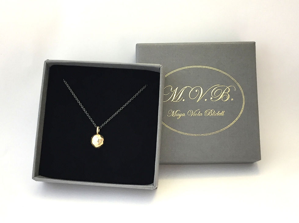 Thumbnail: GOLD ROCK pendant